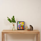 mid century modern spring III Framed Canvas Print Gallery Image 4