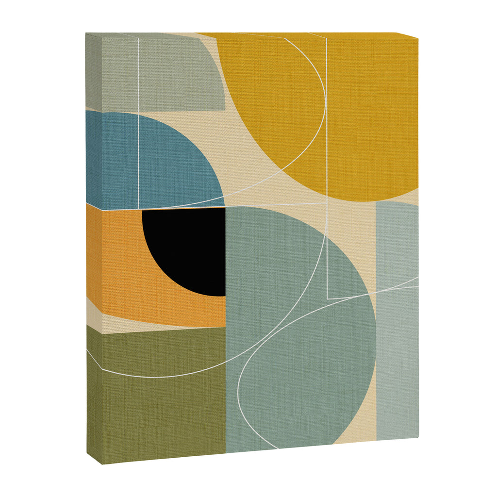 mid century modern winter 1 Canvas Print Gallery Image 8