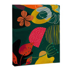 mid century shapes garden party 3 Canvas Print Gallery Image 6