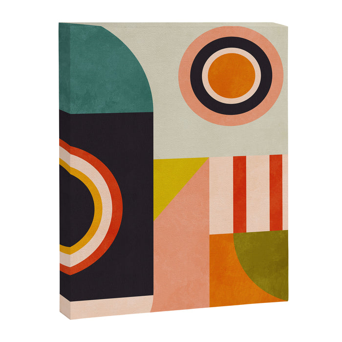 mid mod minimal 3 Canvas Print Gallery Image 1