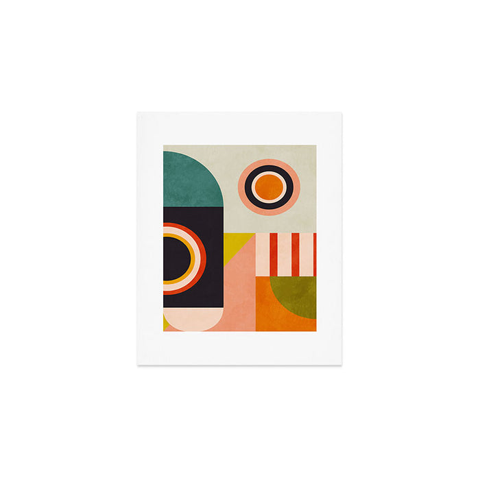 mid mod minimal 3 Art Print Gallery Image 1
