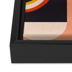 mid mod minimal 3 Framed Canvas Print Gallery Image 3