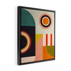 mid mod minimal 3 Framed Canvas Print Gallery Image 2