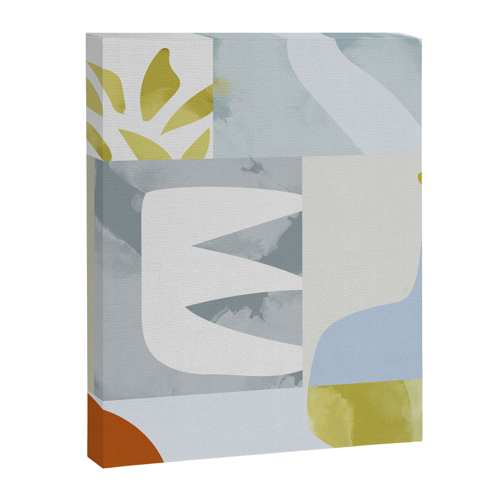mid mod pastel 2 Canvas Print Gallery Image 8