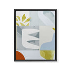 mid mod pastel 2 Framed Canvas Print Gallery Image 8