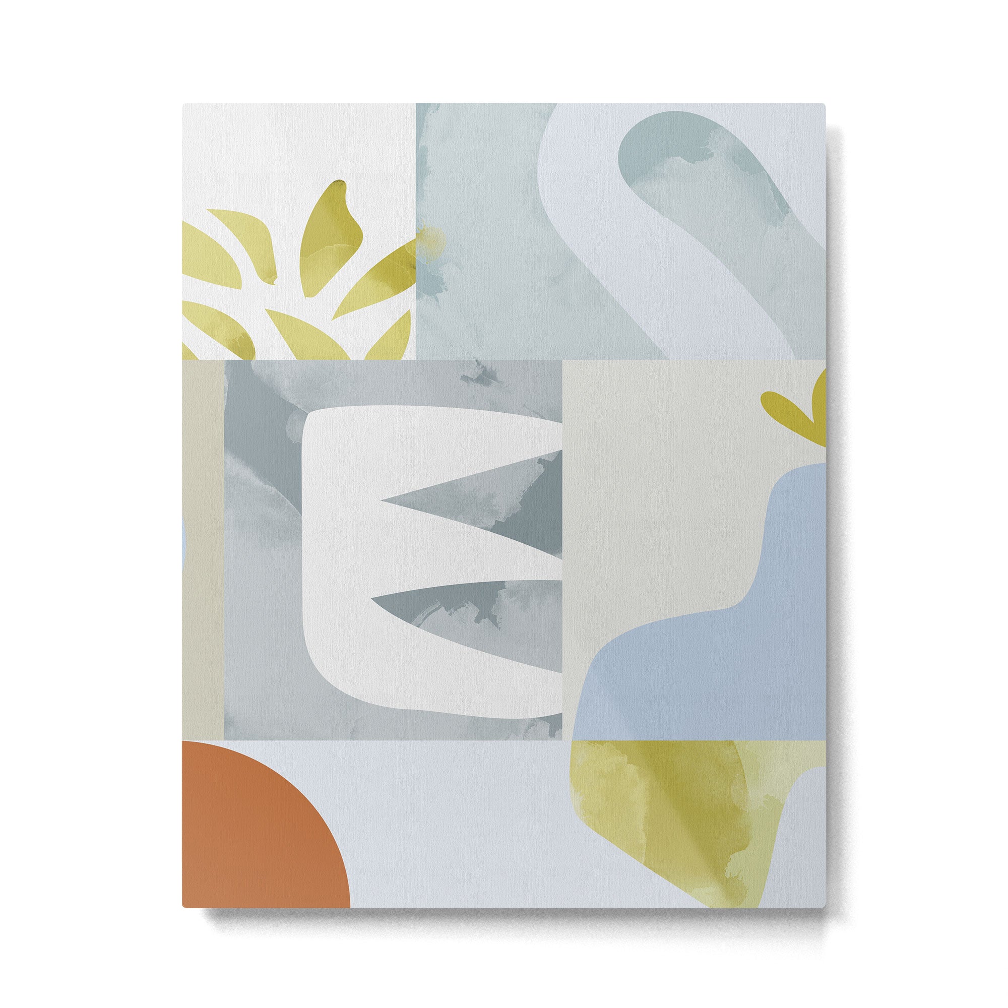 mid mod pastel 2 Metal Print Gallery Image 6