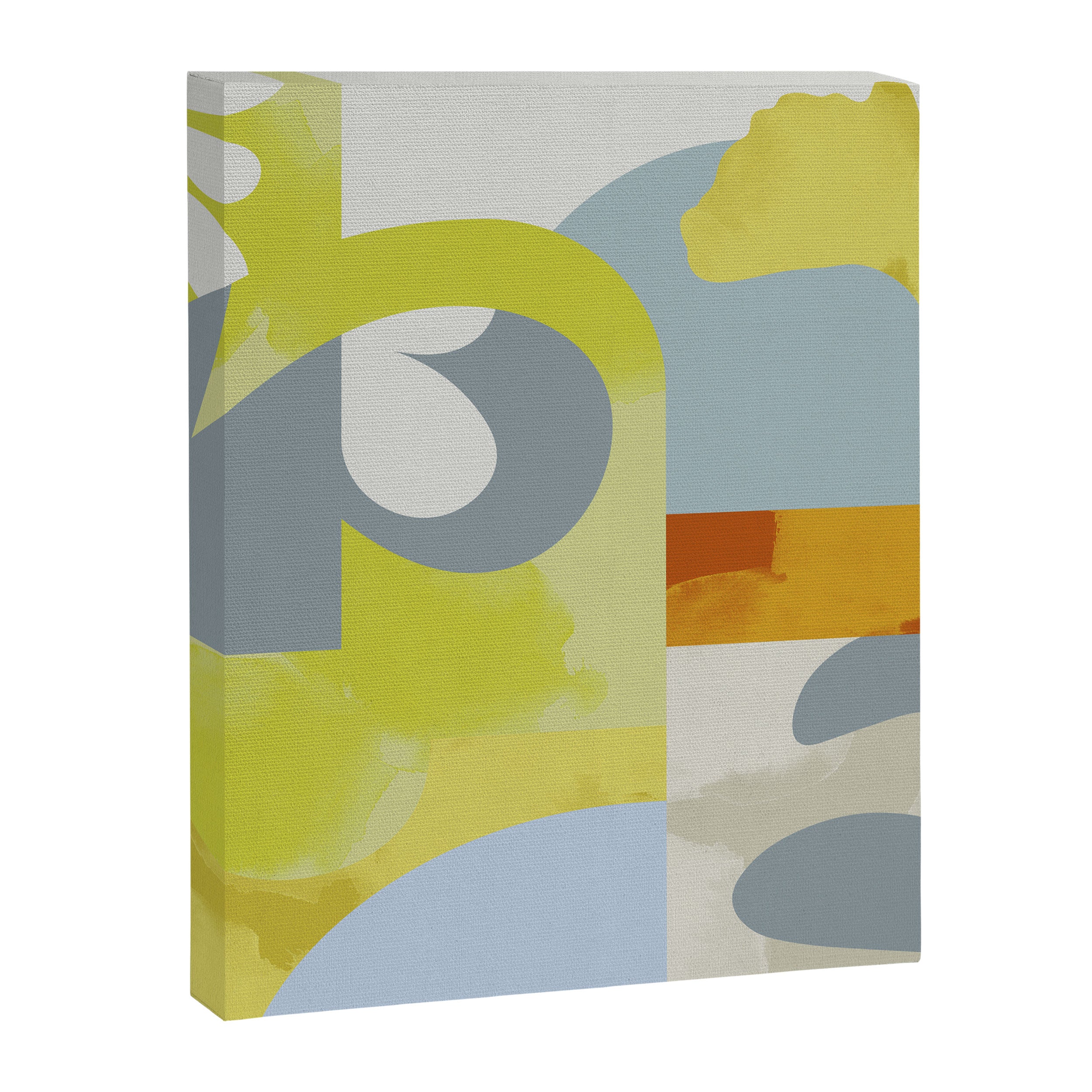 mid mod pastel 3 Canvas Print Gallery Image 8