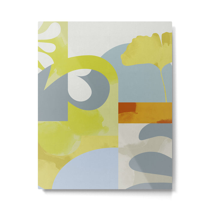 mid mod pastel 3 Metal Print Gallery Image 1