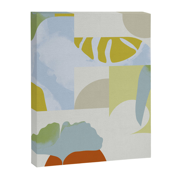 mid mod pastel 4 Canvas Print Gallery Image 1