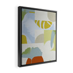 mid mod pastel 4 Framed Canvas Print Gallery Image 2