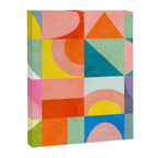 mid mod summer checkers Canvas Print Gallery Image 8