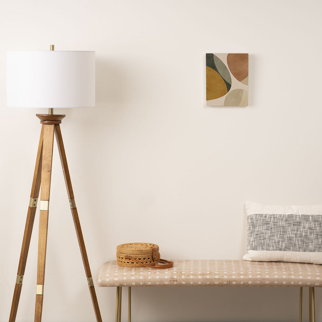 mid modern earth tones 2 Canvas Print Gallery Image 2