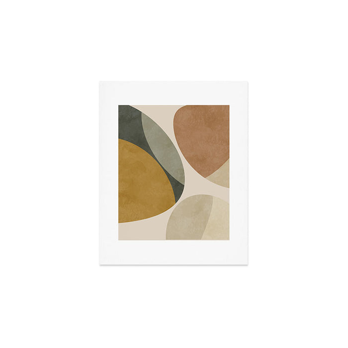 mid modern earth tones 2 Art Print Gallery Image 1
