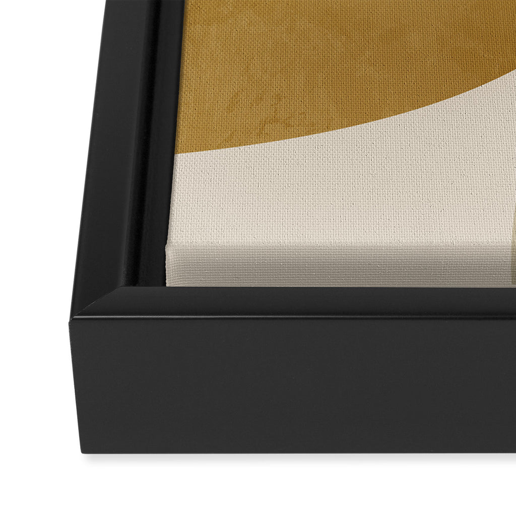 mid modern earth tones 2 Framed Canvas Print Gallery Image 3