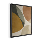mid modern earth tones 2 Framed Canvas Print Gallery Image 2