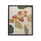 mid modern earth tones 3 Framed Canvas Print Gallery Image 8