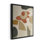 mid modern earth tones 3 Framed Canvas Print Gallery Image 2
