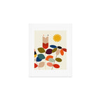 mid modern geometric spring Art Print Gallery Image 1