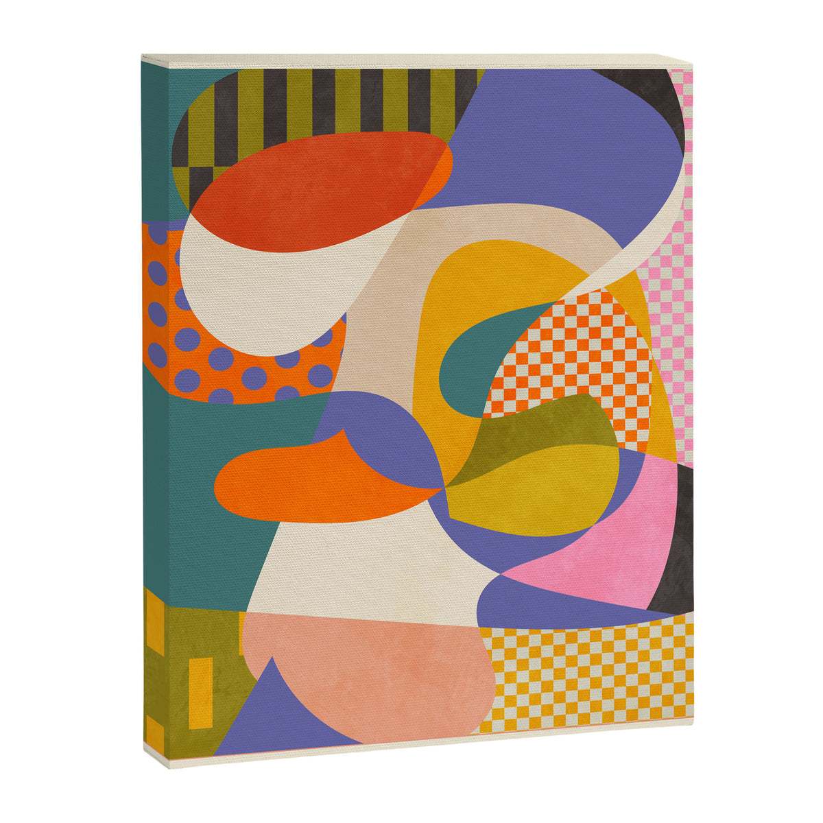 minimal shapes abstract Canvas Print Gallery Image 8