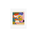 minimal shapes abstract Art Print Gallery Image 1