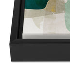minimal shapes Framed Canvas Print Gallery Image 3