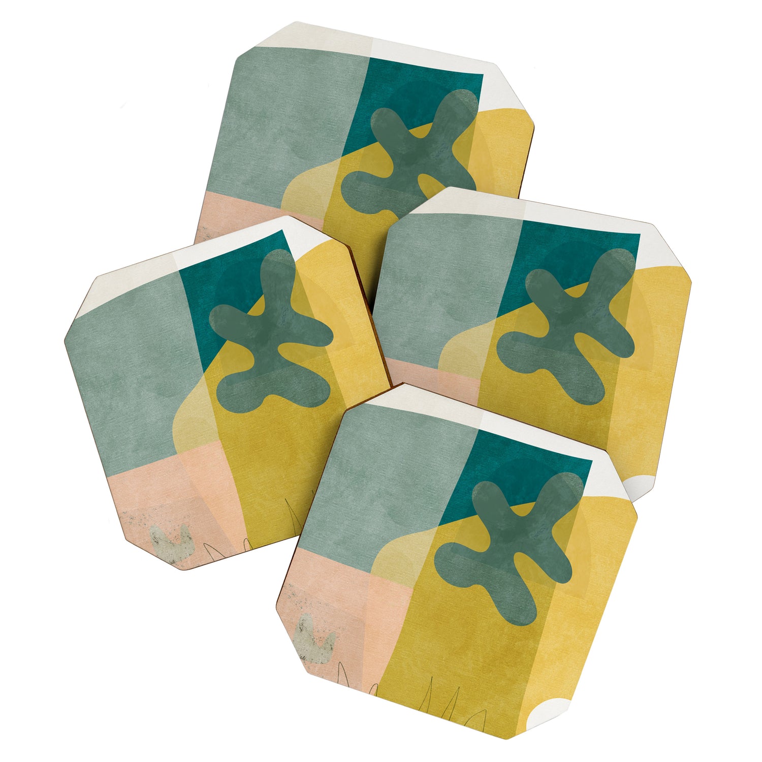 minimal shapes II Coaster Gallery Image 1