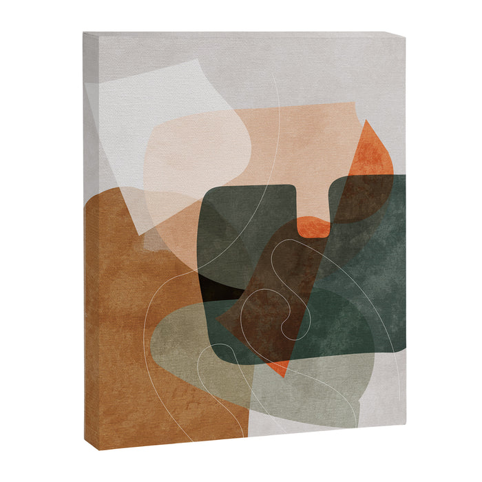 minimal shapes III Canvas Print Gallery Image 1