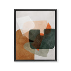 minimal shapes III Framed Canvas Print Gallery Image 6