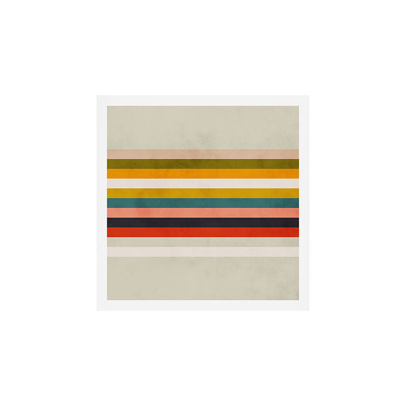 modern abstract stripe geometric Art Print Gallery Image 1