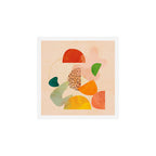 modern art abstract shapes play 1 Art Print Gallery Image 1