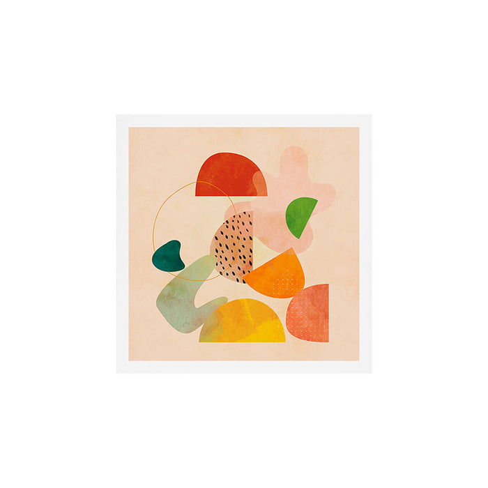 modern art abstract shapes play 1 Art Print Gallery Image 1