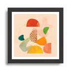 modern art abstract shapes play 1 Framed Art Print Gallery Image 1