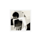 moon shine abstract art Art Print Gallery Image 1