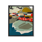 Norway, Lofoten Framed Canvas Print Gallery Image 8