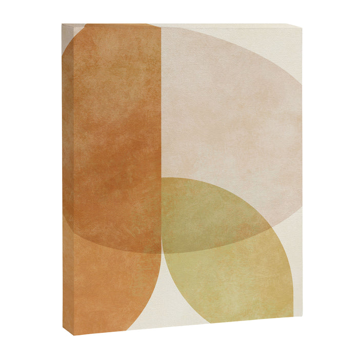 organic shapes abstract boho 4 Canvas Print Gallery Image 1