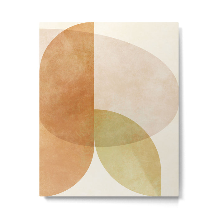 organic shapes abstract boho 4 Metal Print Gallery Image 1