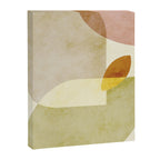 organic shapes boho nature abstract Canvas Print Gallery Image 6