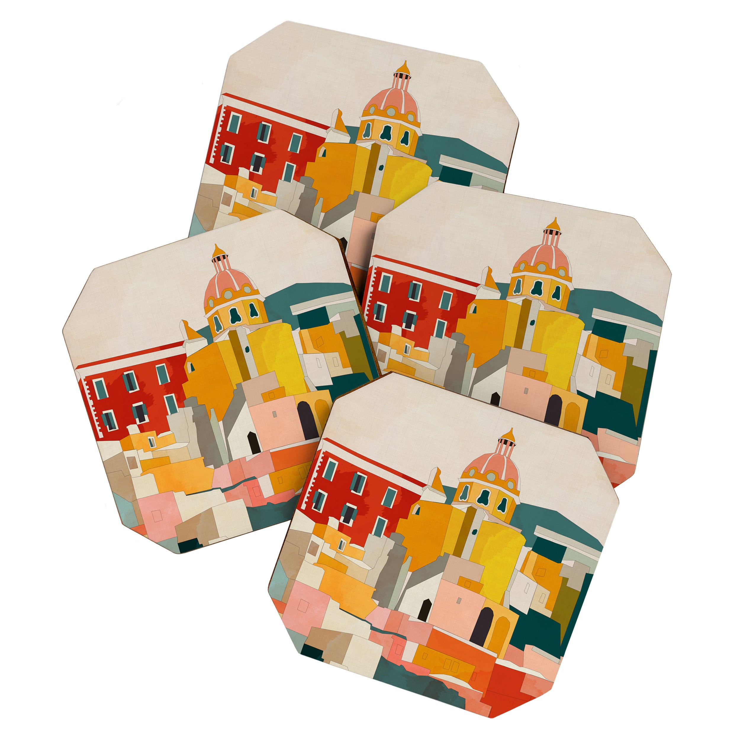 Procida Coaster Gallery Image 1