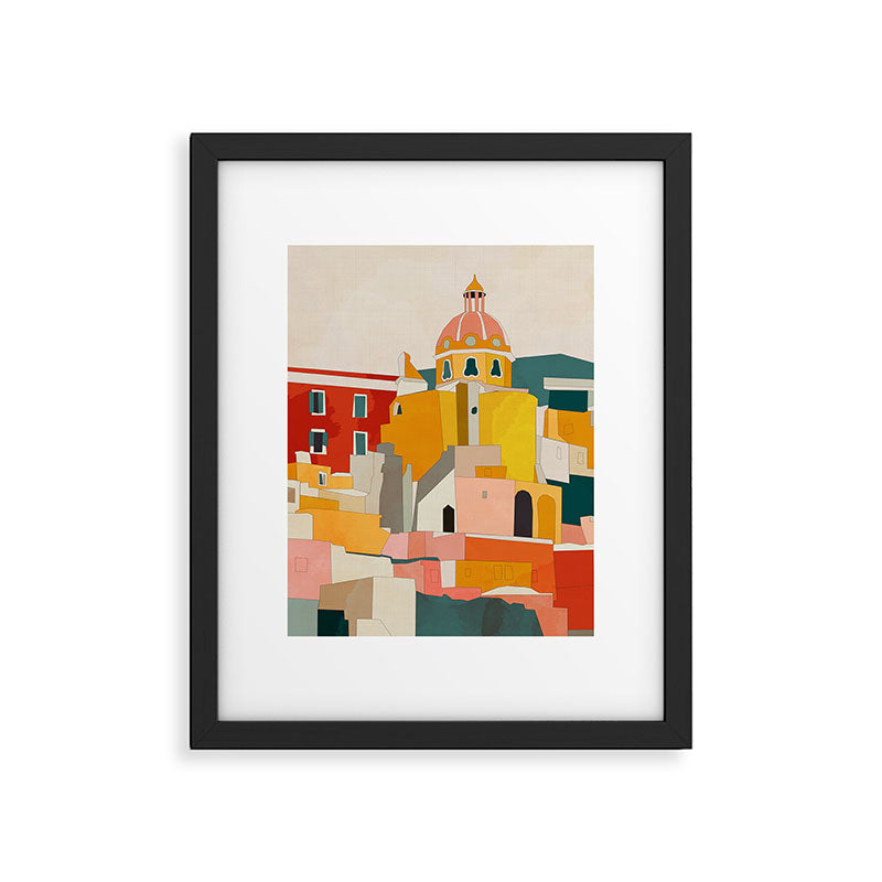 Procida Framed Art Print Gallery Image 4