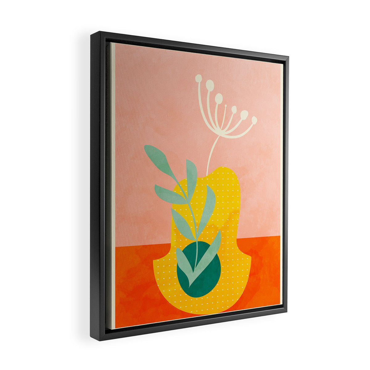 Pustekuchen/ fiddlessticks Framed Canvas Print Gallery Image 2