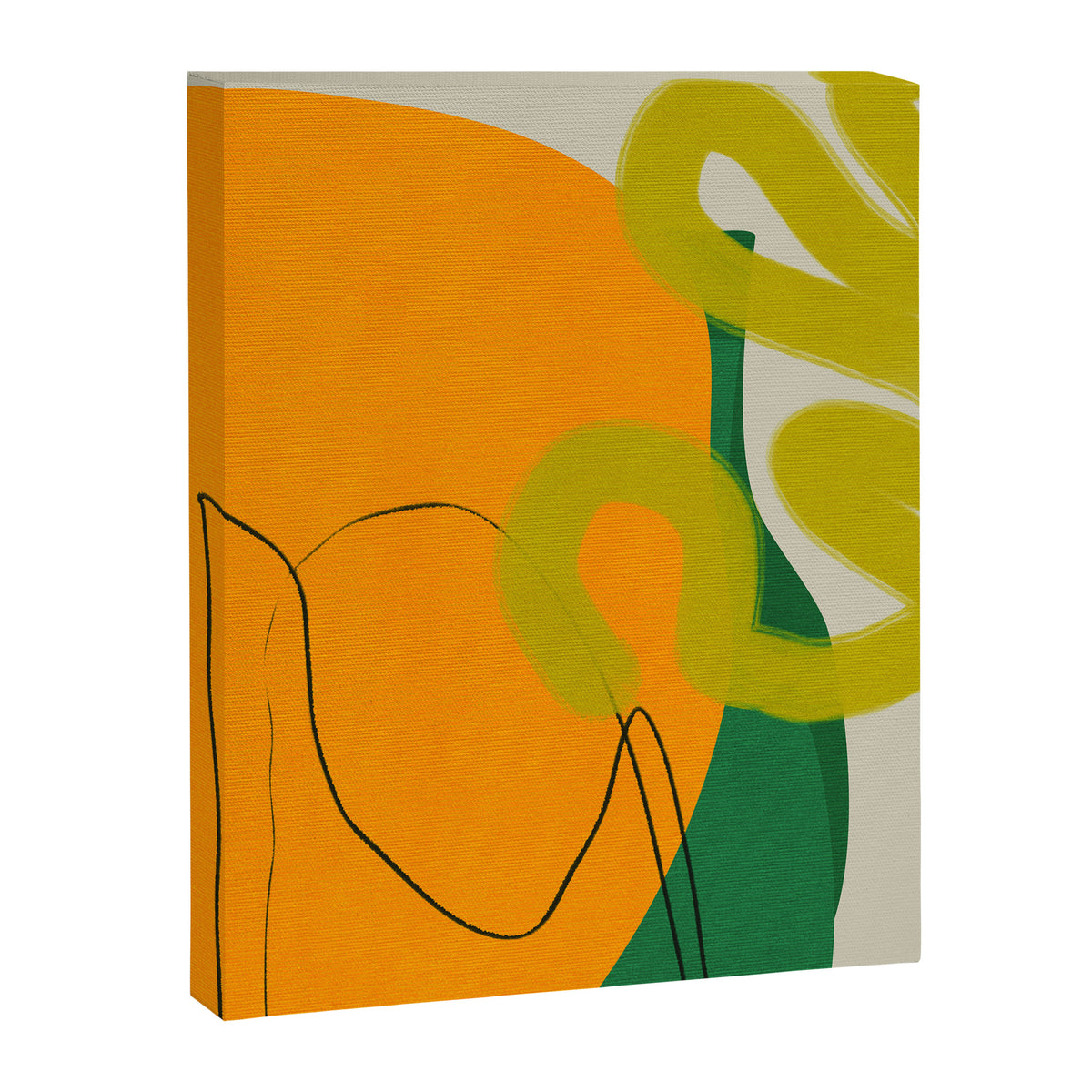 relations shapes minimal organic boho Canvas Print Gallery Image 6
