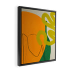 relations shapes minimal organic boho Framed Canvas Print Gallery Image 2