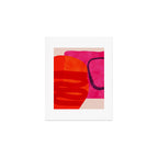 relations - shapes minimal painting abstract Art Print Gallery Image 1