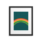 retro arc Framed Art Print Gallery Image 6