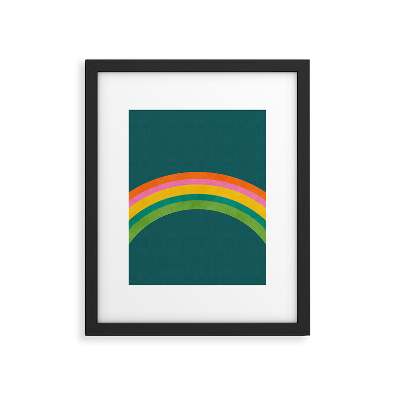 retro arc Framed Art Print Gallery Image 6