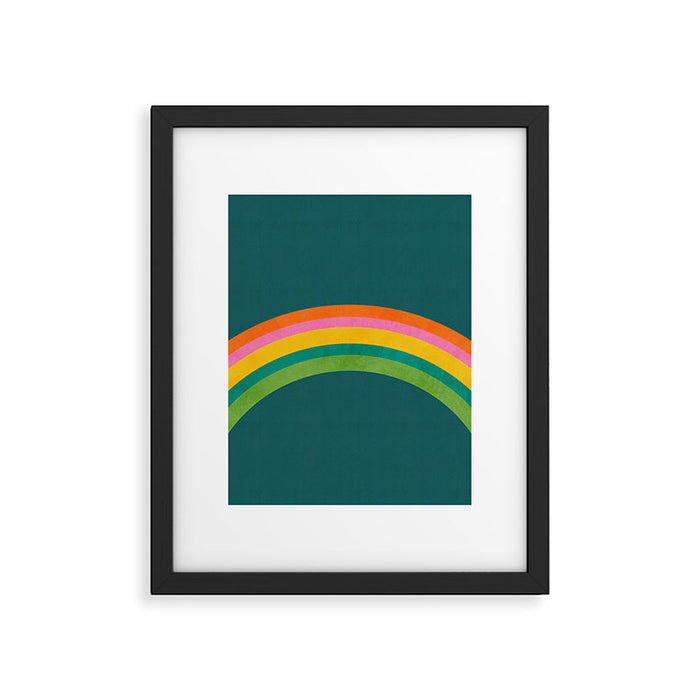 retro arc Framed Art Print Gallery Image 1