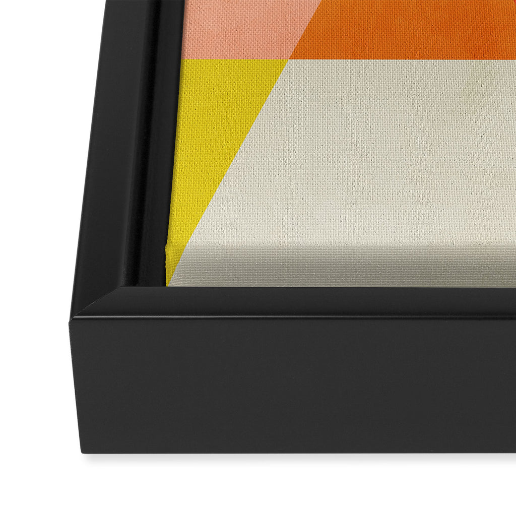 retro mid mod 4 Framed Canvas Print Gallery Image 3