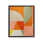 retro mid mod 4 Framed Canvas Print Gallery Image 6