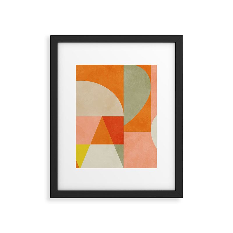 retro mid mod 4 Framed Art Print Gallery Image 4