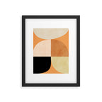 retro mid mod summer Framed Art Print Gallery Image 5